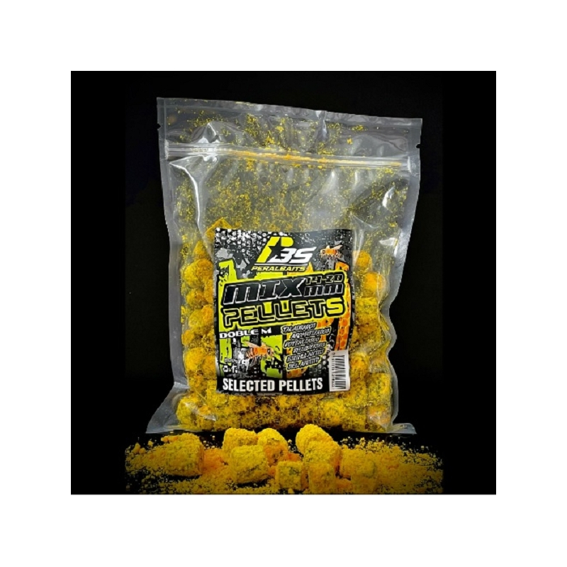 PERAL BAITS MIX PELLETS 14-20MM MELON MIEL