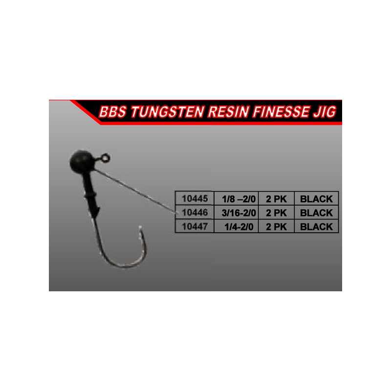 TUNGSTEN RESIN JIG 3/16 5.3gr