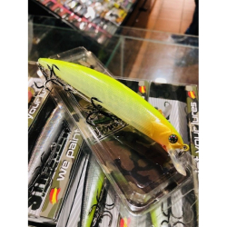 STRANGER BASS JERK 130 A. CHARTREUSE MATE SUSPEN.