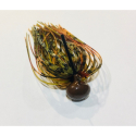 BAITFISHING FOOTBALL JIG 2/0 3/8 CAMO CRAW