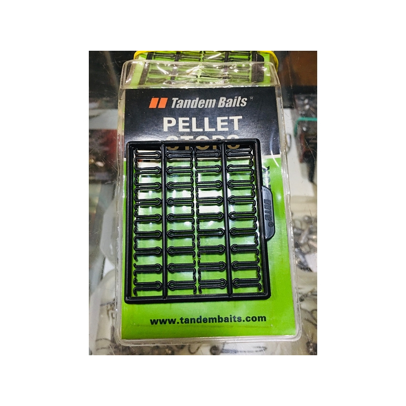 *Pellet Stops L black