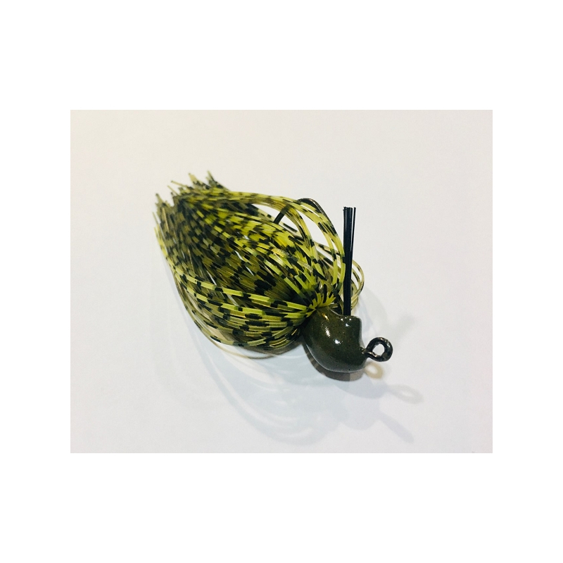 BAITFISHING CASTING JIG 2/0 3/8 WATERMELON SEED