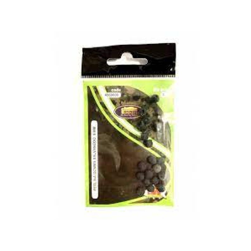 SOFT RUBBER BEADS 4MM