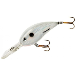 BOMBER FAT FREE SHAD 7 PEARL WHITE 4.8MT