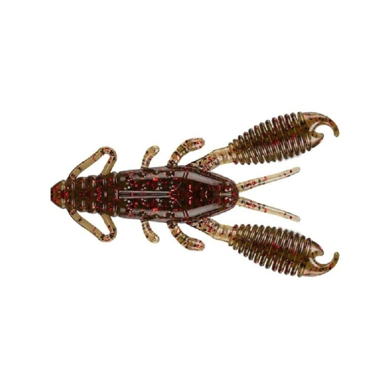 REINS RING CRAW 3" 041 GREEN P. RED