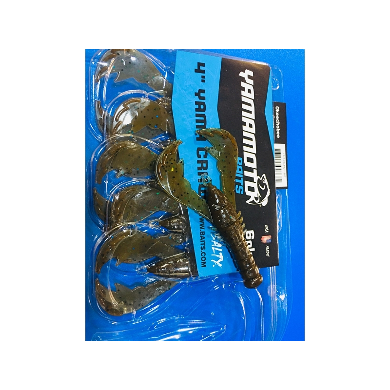 YAMAMOTO CRAW 4" 962 OKEECHOBEE CRAW FLOTANTE