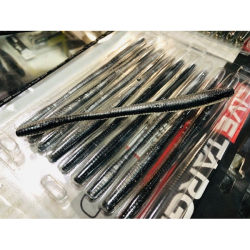 LIVE TARGET 5.5" STRAIGHT TAIL BLACK SILVER