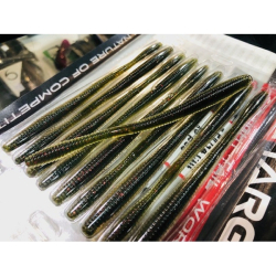 LIVE TARGET 5.5" STRAIGHT TAIL GREEN RED