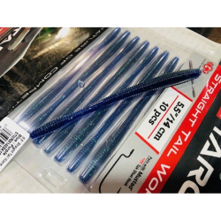 LIVE TARGET 5.5" STRAIGHT TAIL BLUE PURPLE