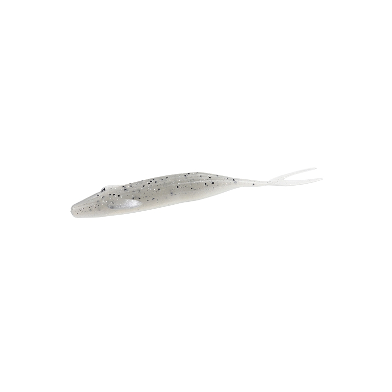 ZOOM WINGED FLUKE 5" SILVER SHAD 6PK