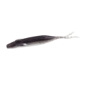 ZOOM WINGED FLUKE 4" SMOKE PEPPER CLEAR 8PK