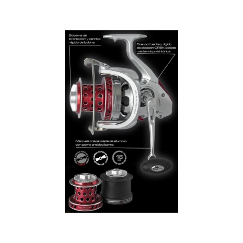 CARRETE RAYCAST DS 7000 CRBK