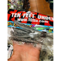 10FTU TIKI TIKI SHAD 4" SILVER SHAD