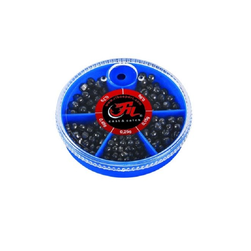 CAJA PLOMOS FILFISHING 0.15 A 090GR