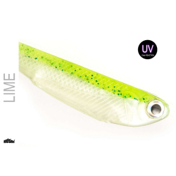 ROSHI SOFT LURE R-SHAD 130 LIME